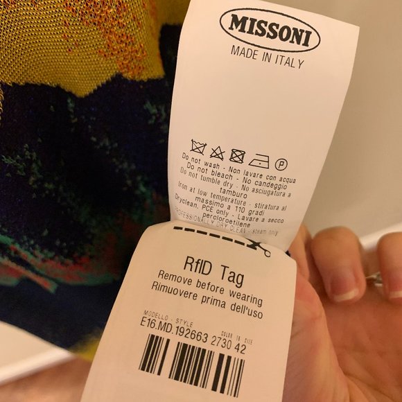 NWT RARE Multicolor Missoni Knit Maxi Dress - Picture 12 of 14